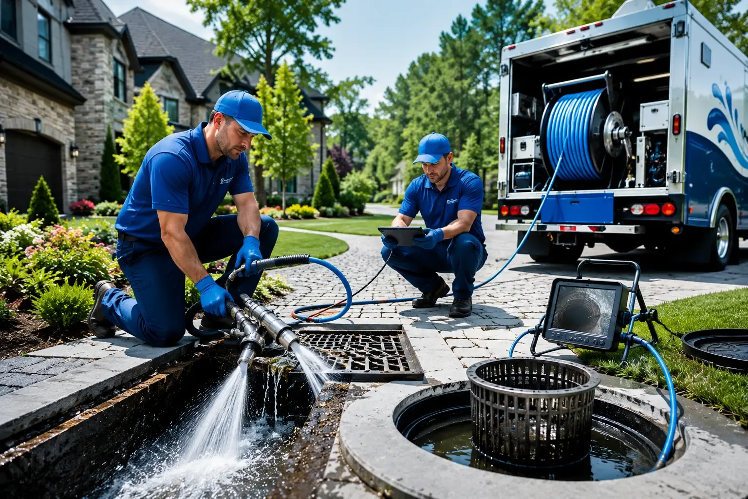 Local outdoor drain cleaning professionals in Malden, MA